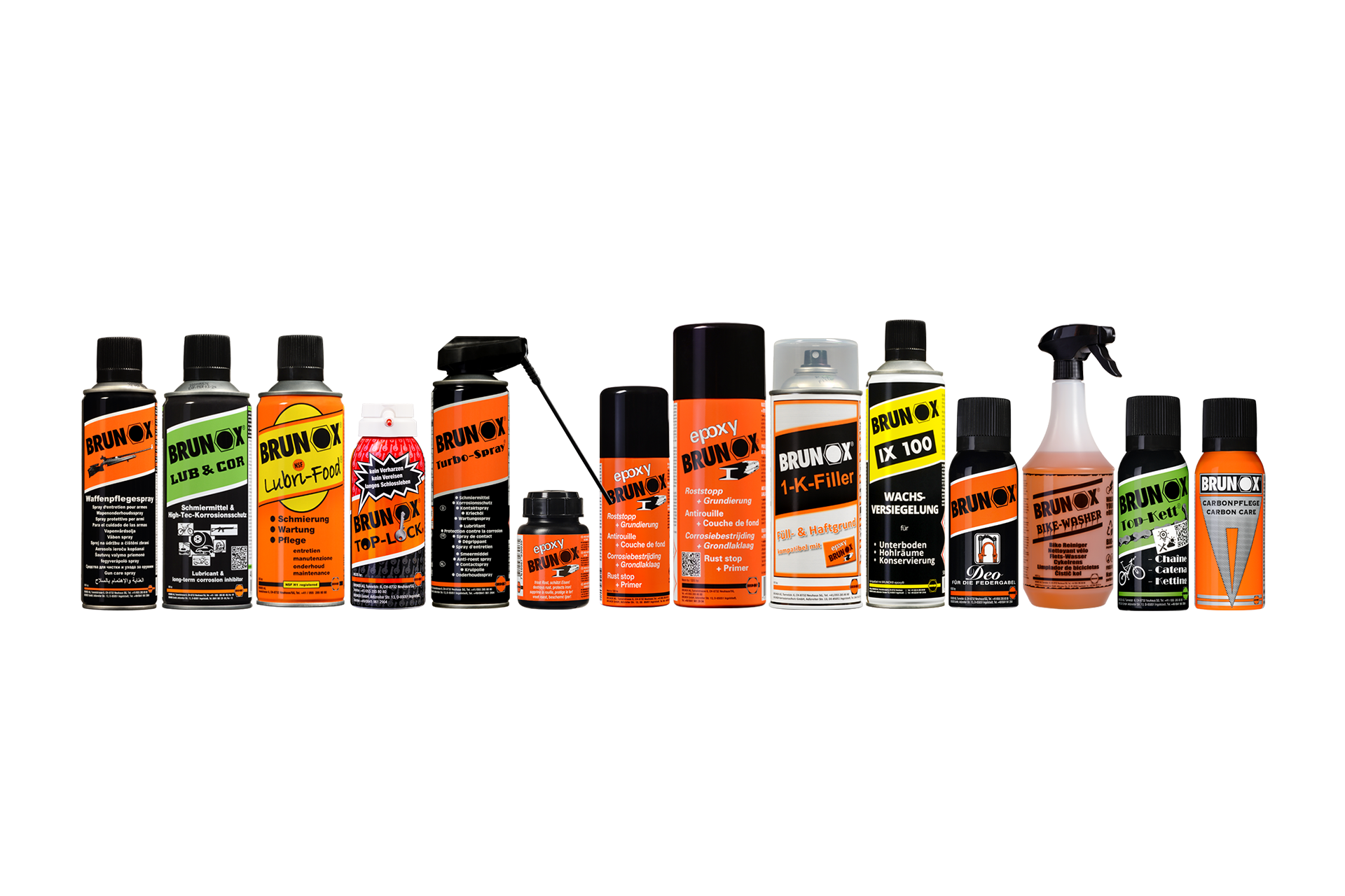 Brunox product range